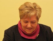 Mayer Éva, a Barátság felelős szerkesztője köszöntötte és  bemutatta az est szereplőit