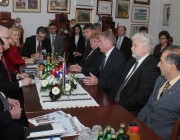 Ivo Josipović horvát államelnök a pécsi August Senoa Horvat Klubban