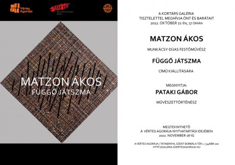 Matzon Ákos meghívó