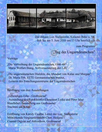 Einladung Tag der Ungarndeutschen