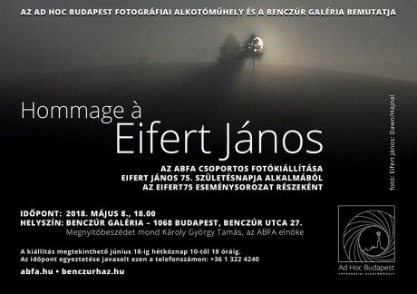 Hommage á Eifert János_meghivo web