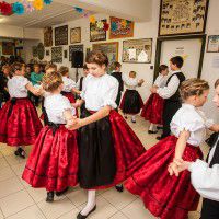 Kinder beim Auftritt