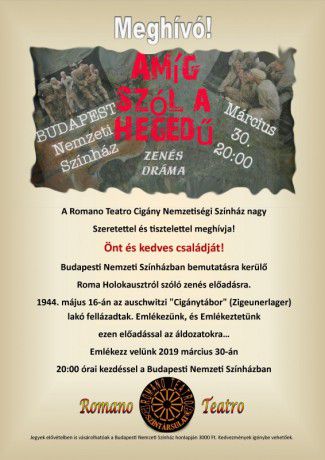 Nemzeti meghívó Amíg szól a hegedű általános