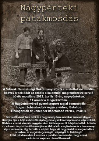 szlovák patakmosdás